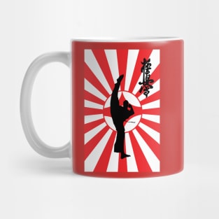 Kyokushinkai karate tee shirt Mug